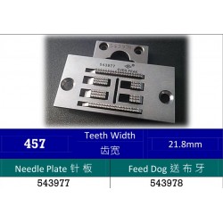 Siuvimo mašinos adatos plokštelė "Singer"