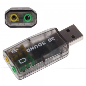 USB Garso plokštė "Geras garsas"