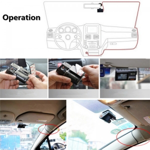 Vaizdo įrašinėjimo stotelė automobiliui "Budrumas"