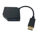 Display Port į DVI, HDMI, VGA dalintuvas
