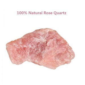 Rožinio kvarco masažinė lazdelė "Acupuncture Pro" (11 x 1.5 cm)