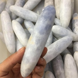 Žydrojo celestino masažinė lazdelė "Acupuncture Pro" (10 cm)