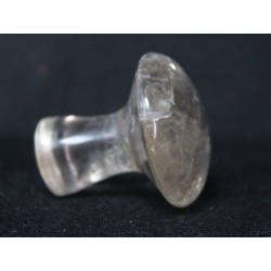 Baltojo kvarco masažinė lazdelė "Intimate Pro" (4.5 cm)