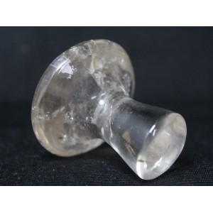 Baltojo kvarco masažinė lazdelė "Intimate Pro" (4.5 cm)