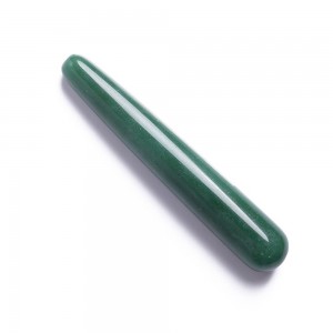 Žaliojo avantiurino masažinė lazdelė "Intimate Pro" (11 cm)