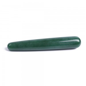 Žaliojo avantiurino masažinė lazdelė "Intimate Pro" (11 cm)