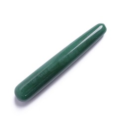 Žaliojo avantiurino masažinė lazdelė "Intimate Pro" (11 cm)