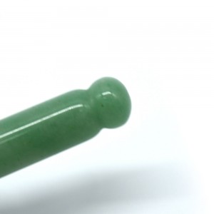 Žaliojo avantiurino masažinė lazdelė "Intimate Pro 2" (11 x 1 cm)