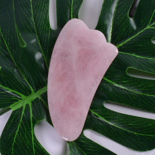 Rožinio kvarco masažuoklis "Feeling Of Happy"