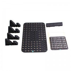 Neslystantis kilimėlis automobiliui "Aukščiausia klasė 10" (18.2 x 11 cm)