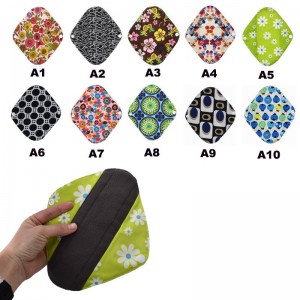 Daugkartinio naudojimo higieniniai įklotai "Gudruolė 7" (5 vnt.