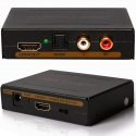 HDMI į HDMI ir SPDIF + RCA audio keitiklis