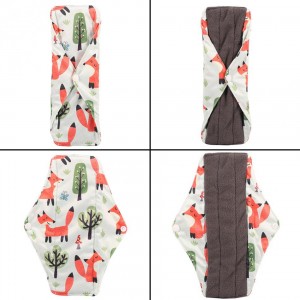 Daugkartinio naudojimo higieniniai įklotai "Mielosios laputės" (5 vnt.)