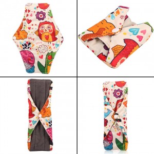 Daugkartinio naudojimo higieniniai įklotai "Meilė" (5 vnt.)