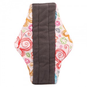 Daugkartinio naudojimo higieniniai įklotai "Spalvotieji drugeliai" (5 vnt.)