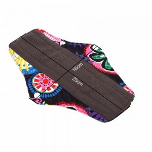 Daugkartinio naudojimo higieniniai įklotai "Puikiosios gėlytės 2" (5 vnt.)