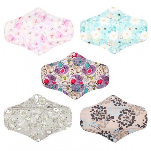 Daugkartinio naudojimo higieniniai įklotai "Vasaros žiedai 2"