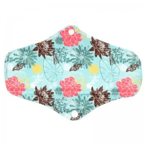 Daugkartinio naudojimo higieniniai įklotai "Vasaros žiedai 3" (5 vnt.)