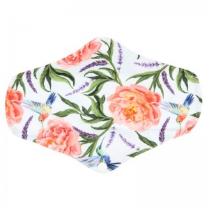 Daugkartinio naudojimo higieniniai įklotai "Vasaros žiedai 3" (5 vnt.)