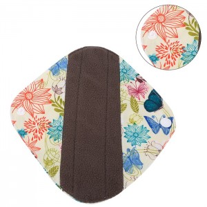 Daugkartinio naudojimo higieniniai įklotai "Puikiausios gėlytės 2" (5 vnt.)