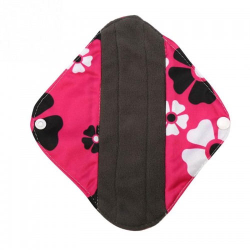 Daugkartinio naudojimo higieniniai įklotai "Vasaros žiedai 10" (5 vnt.)