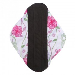 Daugkartinio naudojimo higieniniai įklotai "Vasaros žiedai 12" (5 vnt.)