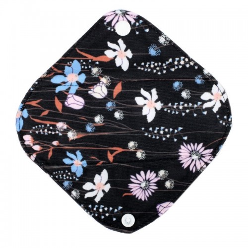 Daugkartinio naudojimo higieniniai įklotai "Vasaros žiedai 19" (5 vnt.)