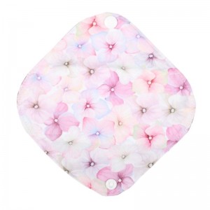 Daugkartinio naudojimo higieniniai įklotai "Vasaros žiedai 26" (5 vnt.)