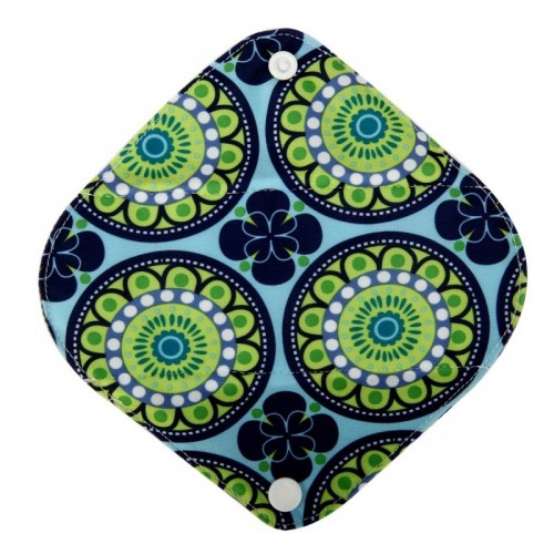 Daugkartinio naudojimo higieniniai įklotai "Vasaros žiedai 27" (5 vnt.)