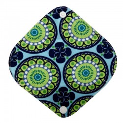 Daugkartinio naudojimo higieniniai įklotai "Vasaros žiedai 27" (5 vnt.)