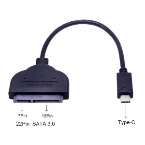 TypeC į SATA adapteris (2.5" HDD)