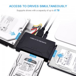 USB 3.0 į SATA IDE adapteris.