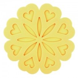 Vaikiškas silikoninis pietų padėkliukas "Puikusis žiedas" (eko draugiškas)