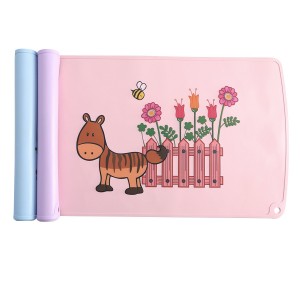 Vaikiškas silikoninis pietų padėkliukas "Mielasis zebriukas 2" (eko draugiškas)