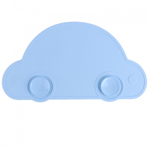 Vaikiškas silikoninis pietų padėkliukas "Mašinos stilius 3" (eko draugiškas)