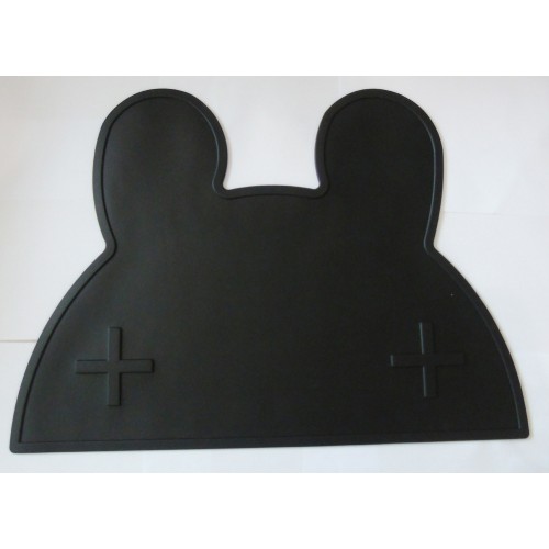 Vaikiškas silikoninis pietų padėkliukas "Kiškiuko stilius" (eko draugiškas)