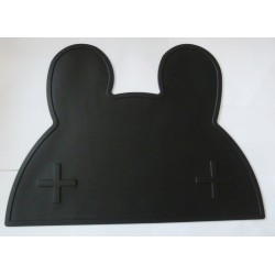 Vaikiškas silikoninis pietų padėkliukas "Kiškiuko stilius" (eko draugiškas)