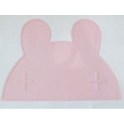 Vaikiškas silikoninis pietų padėkliukas "Kiškiuko stilius 4" (eko draugiškas)