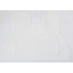 Vaikiškas silikoninis pietų padėkliukas "Kiškiuko stilius 6" (eko draugiškas)