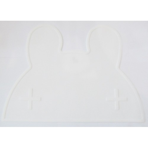 Vaikiškas silikoninis pietų padėkliukas "Kiškiuko stilius 6" (eko draugiškas)