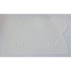 Vaikiškas silikoninis pietų padėkliukas "Meškiukas miega 6" (eko draugiškas)