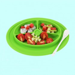 Vaikiškas silikoninis pietų padėkliukas "Aukščiausia klasė 15" (eko draugiškas)