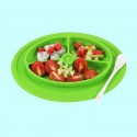 Vaikiškas silikoninis pietų padėkliukas "Aukščiausia klasė 15" (eko draugiškas)