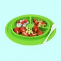 Vaikiškas silikoninis pietų padėkliukas "Aukščiausia klasė 15" (eko draugiškas)