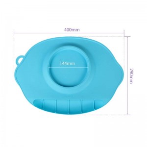 Vaikiškas silikoninis pietų padėkliukas "Aukščiausia klasė 23" (eko draugiškas)