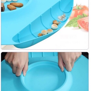 Vaikiškas silikoninis pietų padėkliukas "Aukščiausia klasė 23" (eko draugiškas)