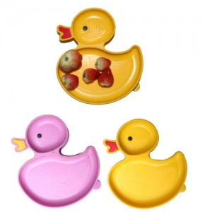 Vaikiškas silikoninis pietų padėkliukas "Puikieji ančiukai" (eko draugiškas)