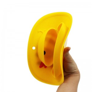 Vaikiškas silikoninis pietų padėkliukas "Puikusis ančiukas 3" (eko draugiškas)