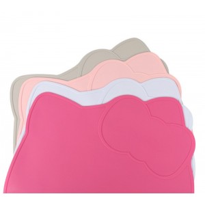 Vaikiškas silikoninis pietų padėkliukas "Mieloji katytė" (eko draugiškas)