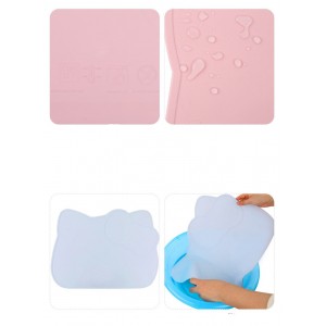 Vaikiškas silikoninis pietų padėkliukas "Mieloji katytė" (eko draugiškas)